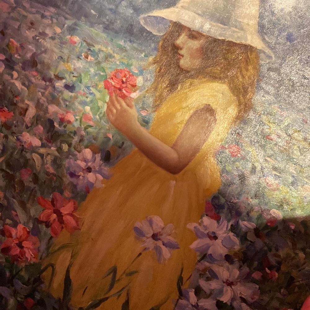 Marie’s child origins oil painting on canvas